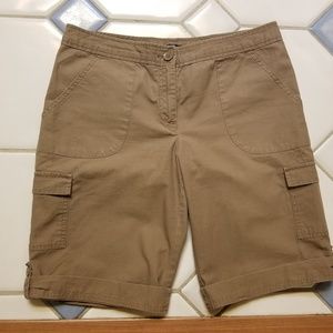 IZOD Cuffed Hem Walking Shorts
